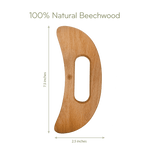 Wooden Body Gua Sha Tool by Daily Concepts Luxury Spa Goods