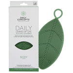 Daily Leaves of Life Body Silicone Scrubber by Daily Concepts 